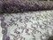 1 Yard Purple Metallic Flowers Sequins Mesh Lace Fabric for Tablecloths and Costumes Wide 54'' inch